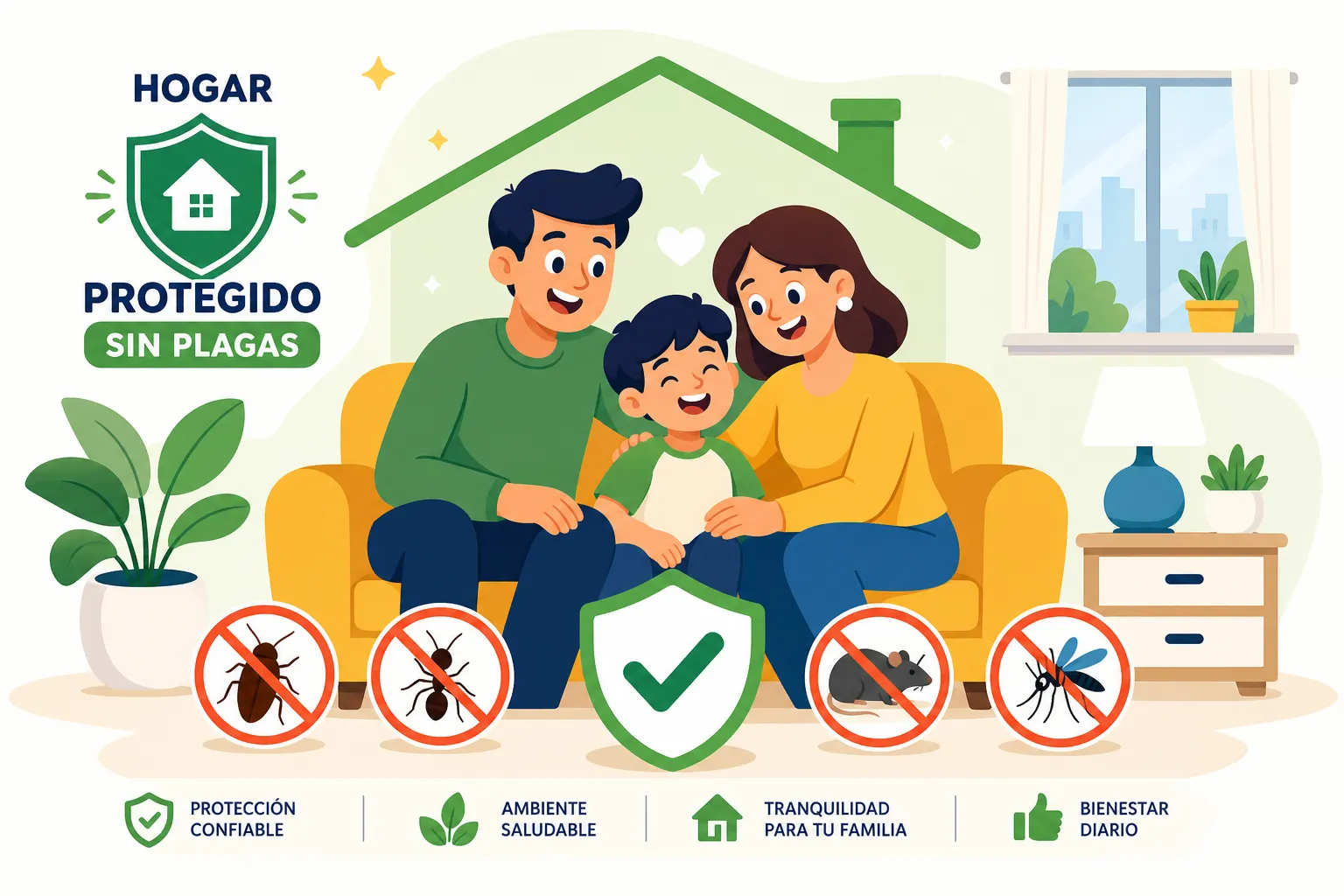 Control de plagas residencial: guía completa para tu hogar